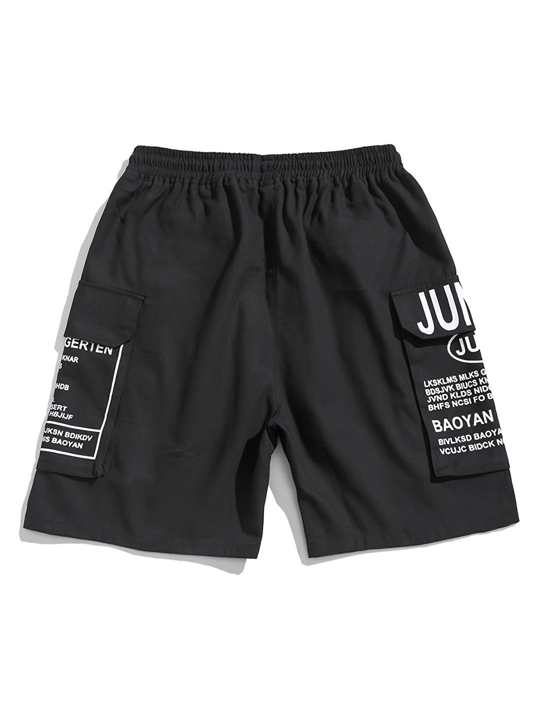 Sommershorts til herrer med bogstavprint og streetstyle-look - Milan