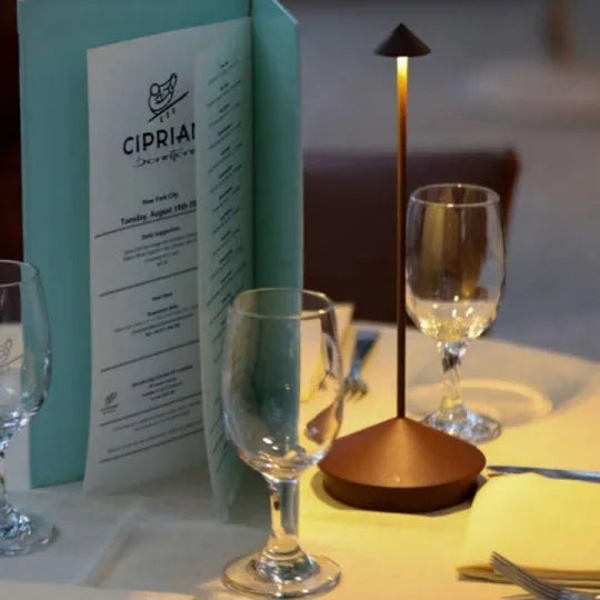 ClarityGlow™ Trådløs LED-bordlampe – Til varme aftener indendørs og udendørs