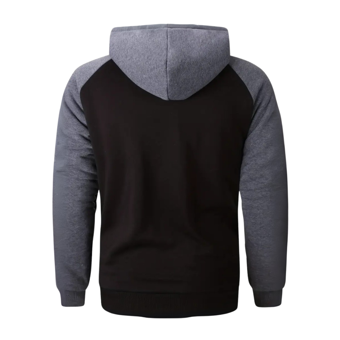 Herre hoodie foret med Sherpa-fleece – Niels