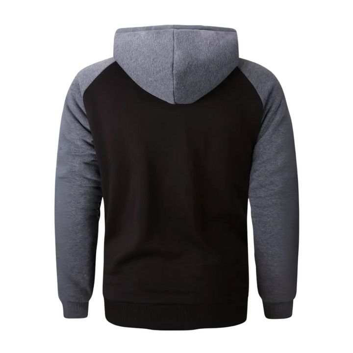 Herre hoodie foret med Sherpa-fleece – Niels