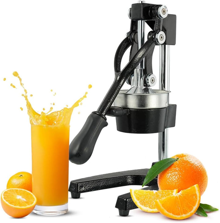 Støbejerns håndpresser juicer med 99% ekstraktion og rustfrit stål – Orvado