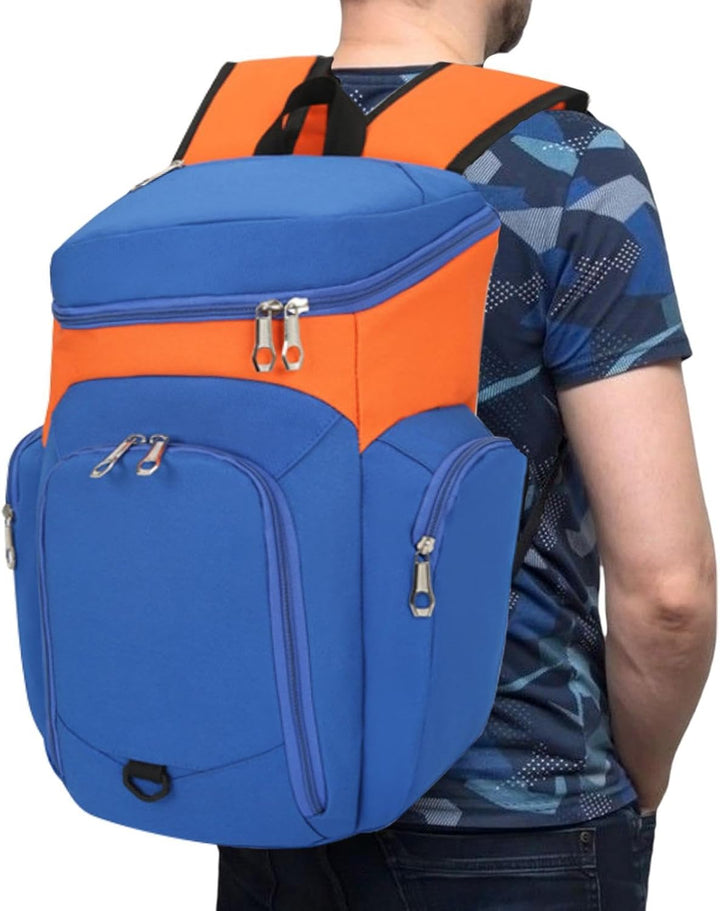 Herre Basketball Rygsæk – Stor 30L Sports Bag med Vandafvisende Bund – Draycor