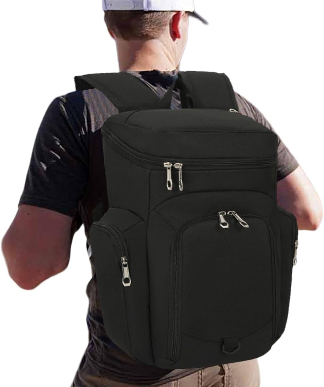 Herre Basketball Rygsæk – Stor 30L Sports Bag med Vandafvisende Bund – Draycor