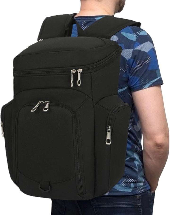 Herre Basketball Rygsæk – Stor 30L Sports Bag med Vandafvisende Bund – Draycor