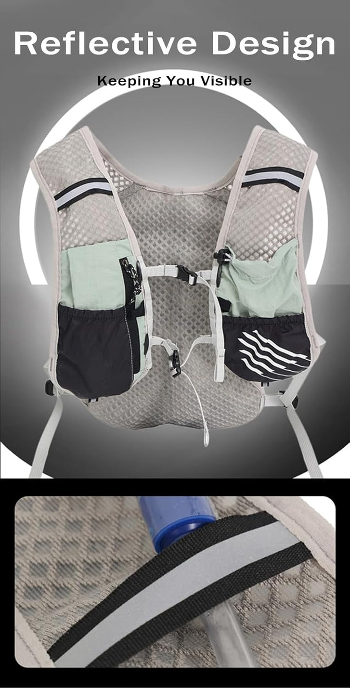 Ultra-Light Hydration Løbevest med 2L Vandblære – Dravien