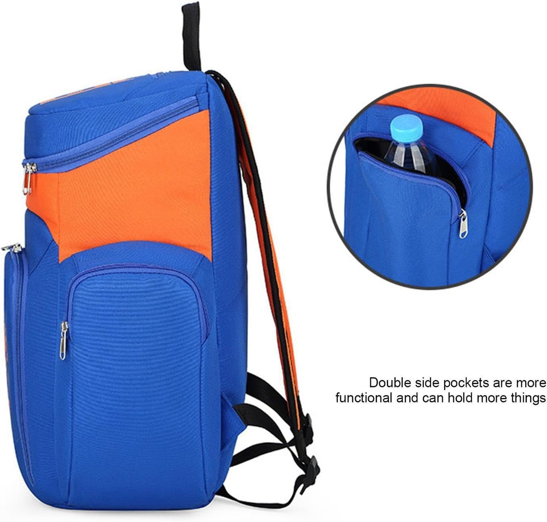 Herre Basketball Rygsæk – Stor 30L Sports Bag med Vandafvisende Bund – Draycor