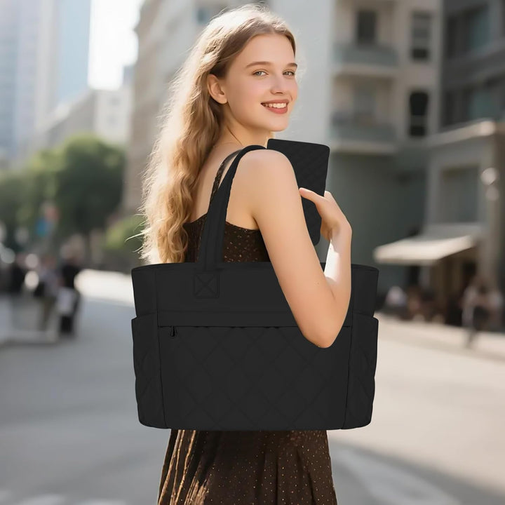 Professionel compartimenteret arbejdstaske – Stor kapacitet laptopsag – Selvara