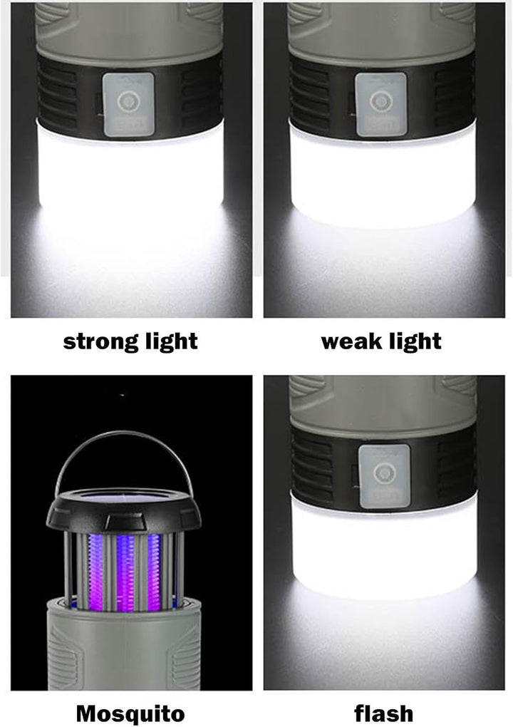 Solcelledrevet fluefangerlys med UV-lampe – Zynora