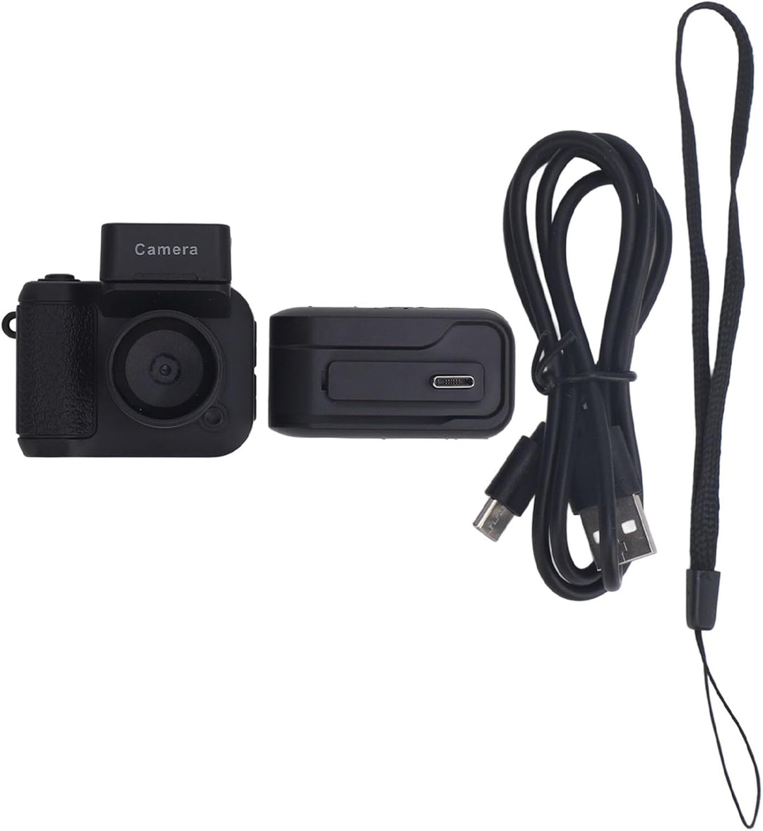 Mini nøglering digital kamera med 1080P video og retro design – Rivoma