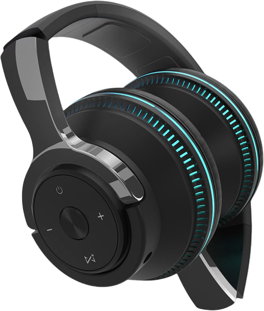 Foldbart trådløst headset med RGB-lys – Sonvix