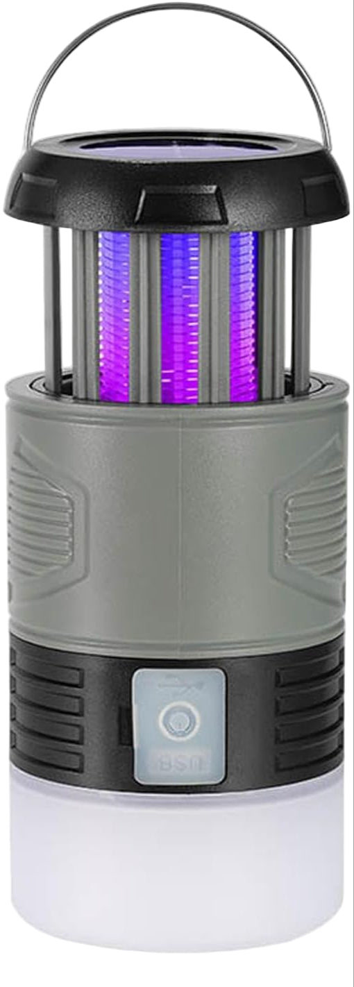 Solcelledrevet fluefangerlys med UV-lampe – Zynora