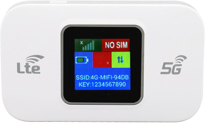 4G LTE USB WiFi modem med 300 Mbps hastighed og 3000 mAh batteri – Netvora