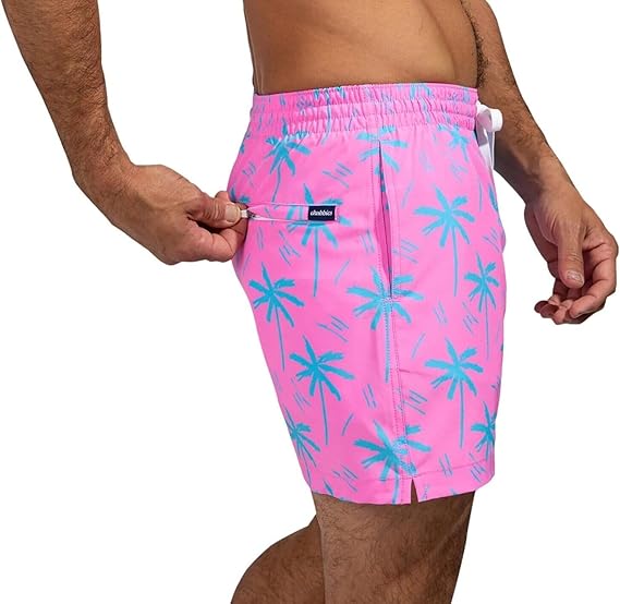 Herre badeshorts med hurtigttørrende materiale – Damon