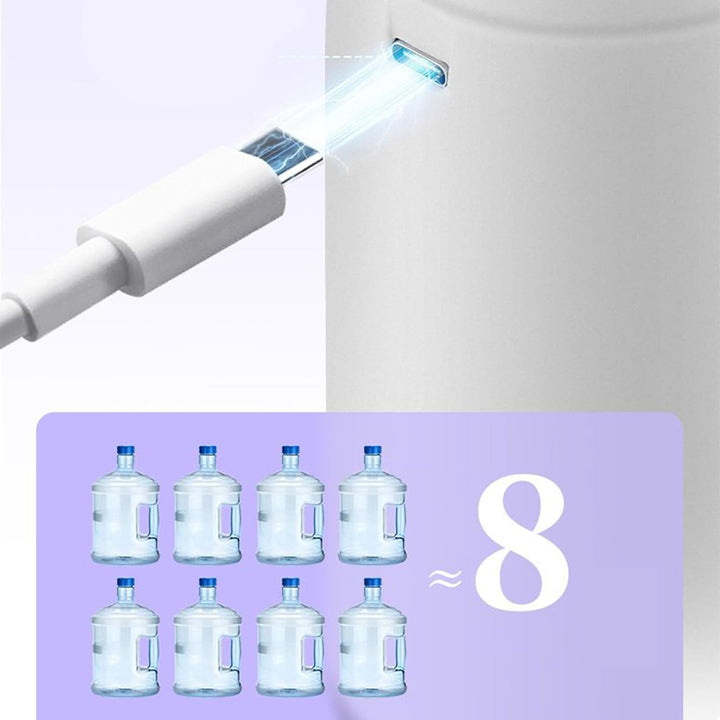 Bærbar USB genopladelig vanddispenser – Hydravo