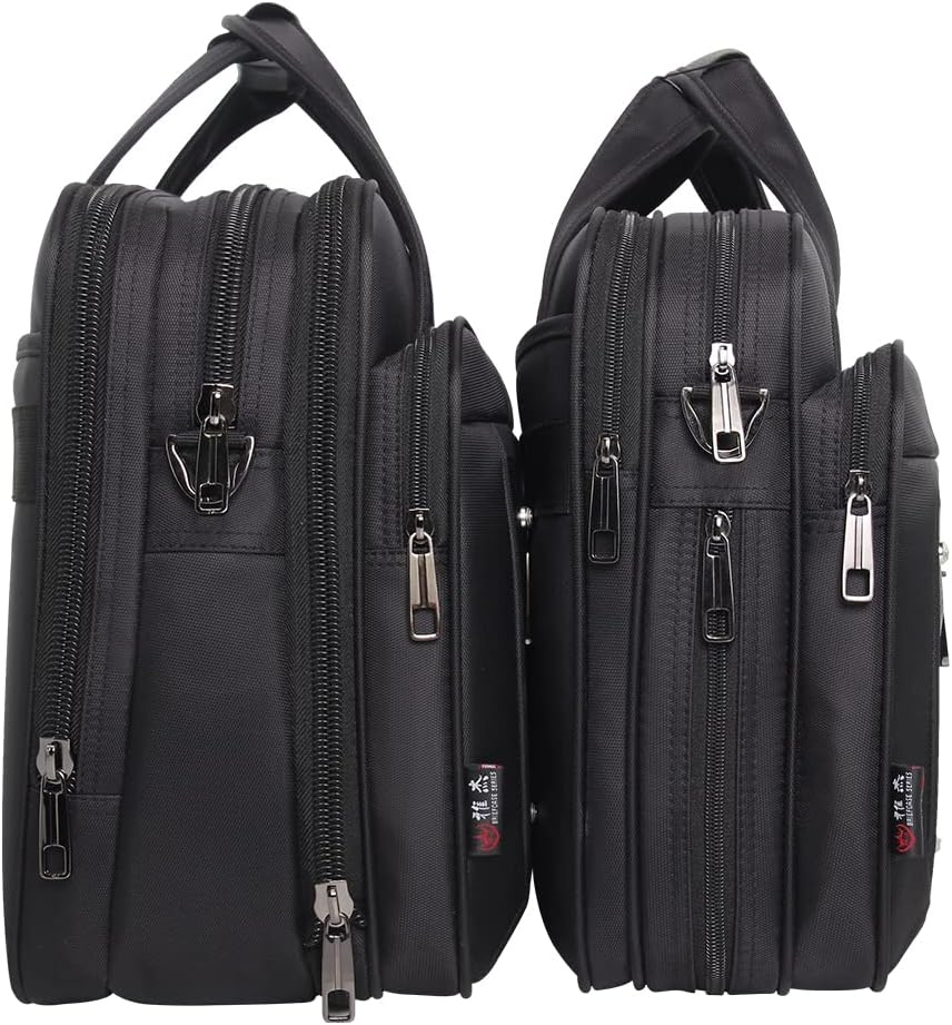 Canvas laptop- og business-tote-taske til herrer