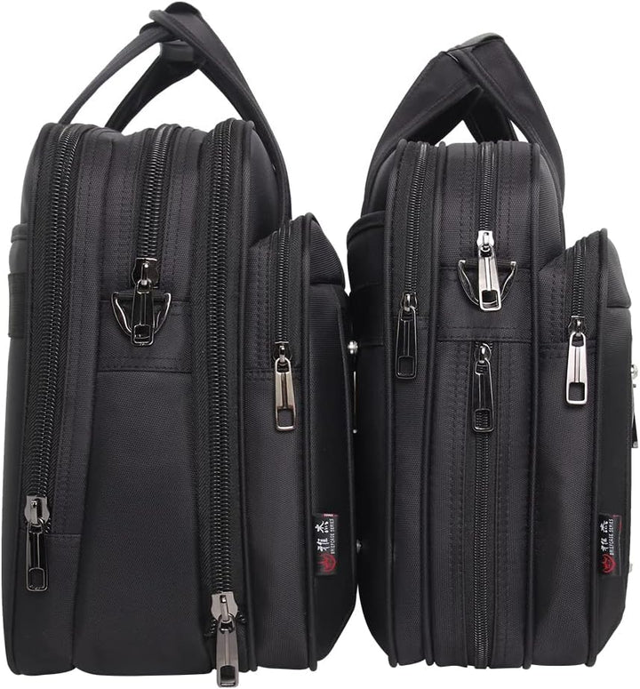 Canvas laptop- og business-tote-taske til herrer