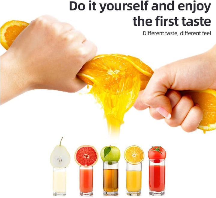 Støbejerns håndpresser juicer med 99% ekstraktion og rustfrit stål – Orvado