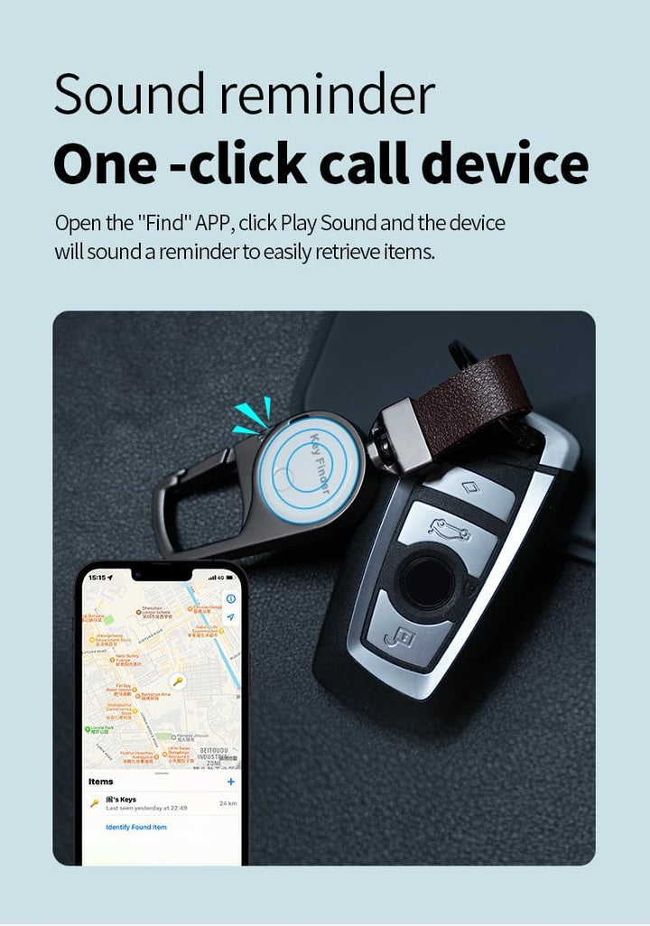 Smart Anti-Lost Locator Nøglekæde – Realtids Sporing