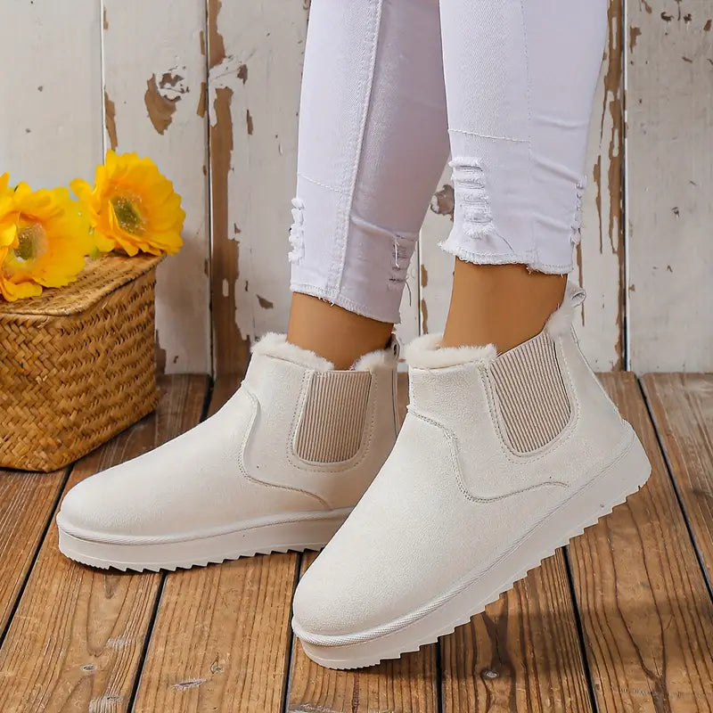 Comfy Termiske Slip-on Vinterstøvler - Sofia