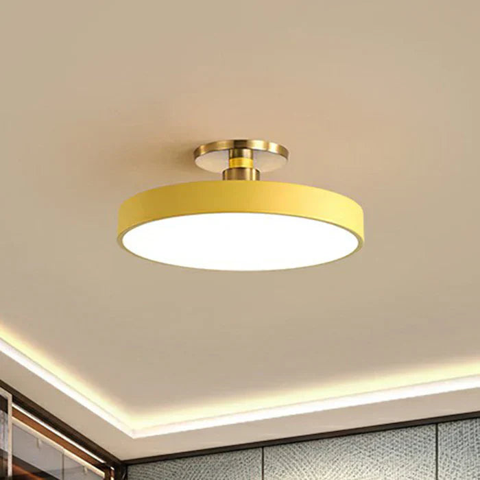 LED-plafondlampe i nordisk stil - NordicaGlow