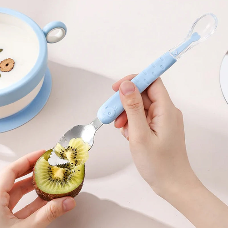 2-i-1 Silikone Babyske - TinyTasties