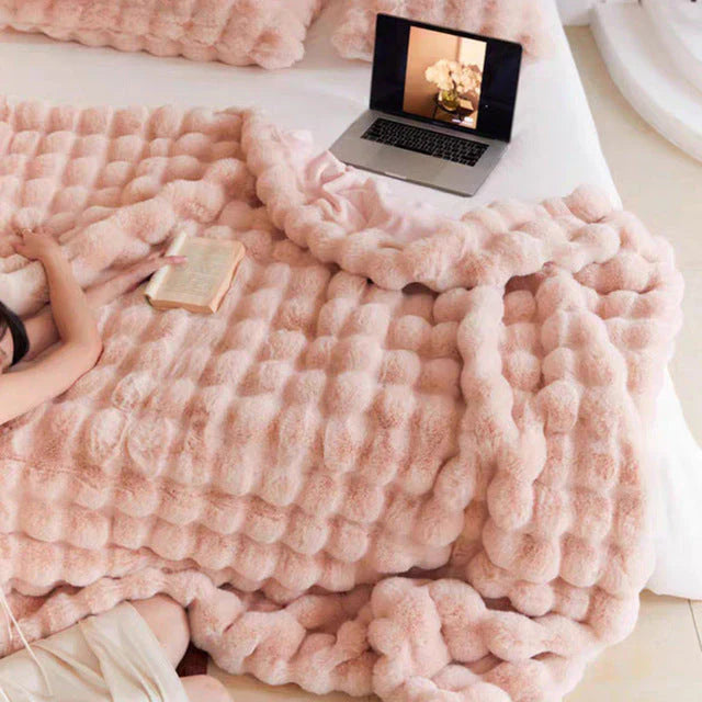 Luksus Blødt Pelsplaid - SnuggleFur