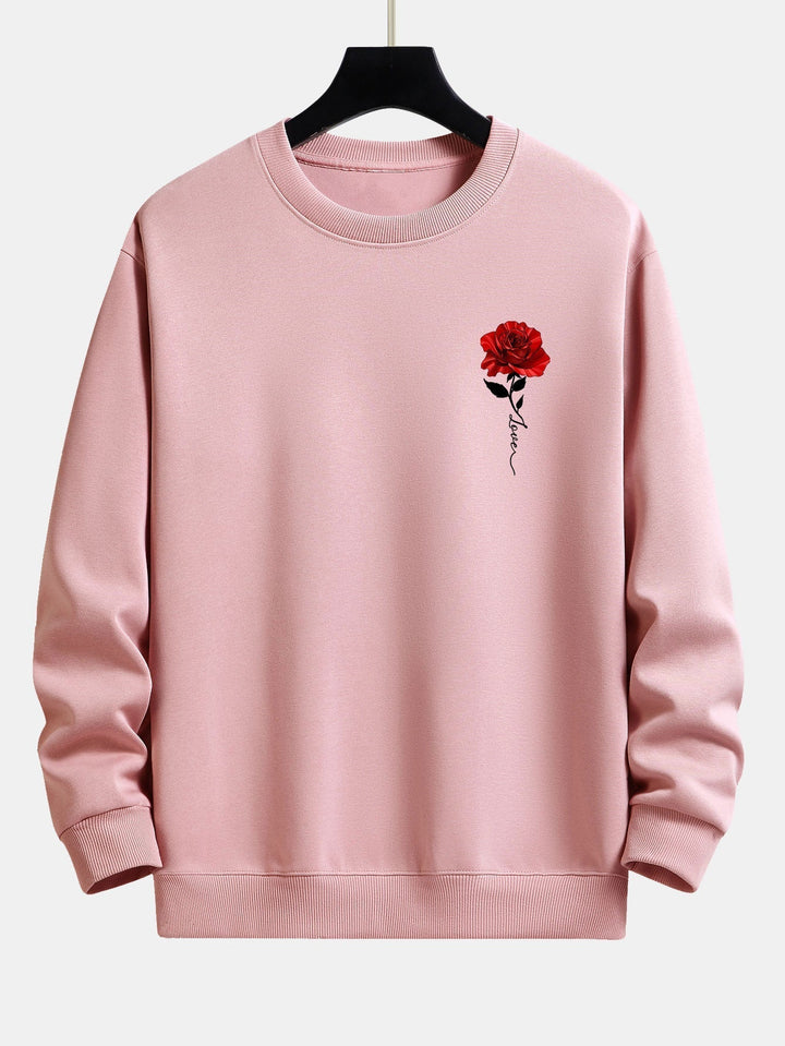 Dame Rosenprint Sweatshirt - Amelia