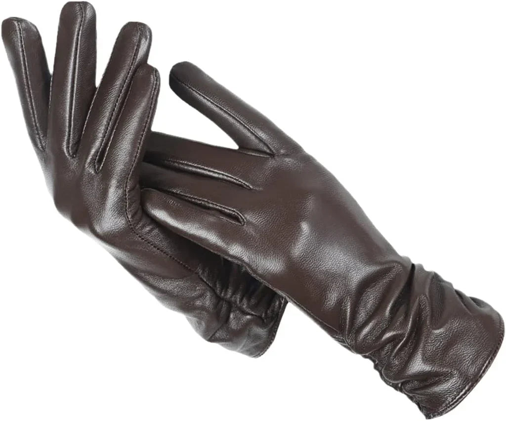 Klassiske læderhandsker til damer - LuxLeather