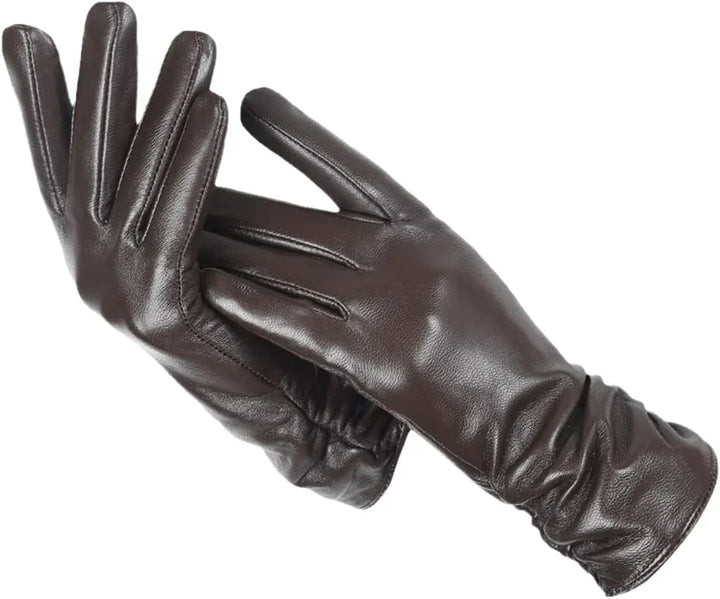Klassiske læderhandsker til damer - LuxLeather