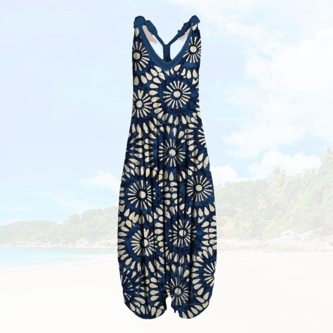 Sommer Jumpsuit til Damer med Løs Pasform – Elenya