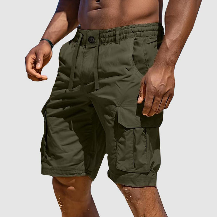 Sommer cargoshorts til herrer i bomuldsblanding – Rafael