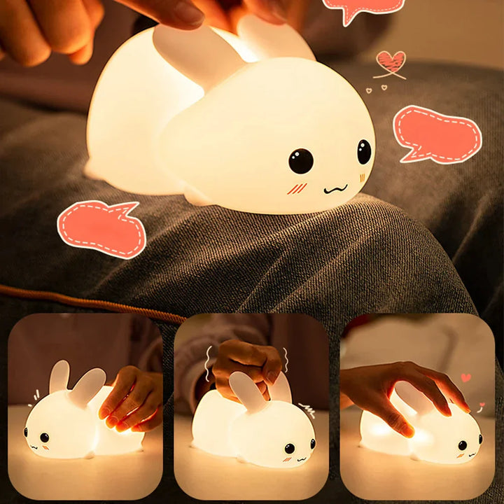 Sød Kanin Natlampe - BunnyGlow