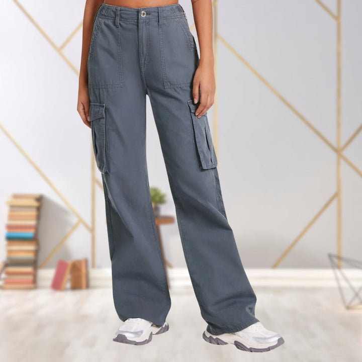 Slim-fit dame cargobukser - Maya