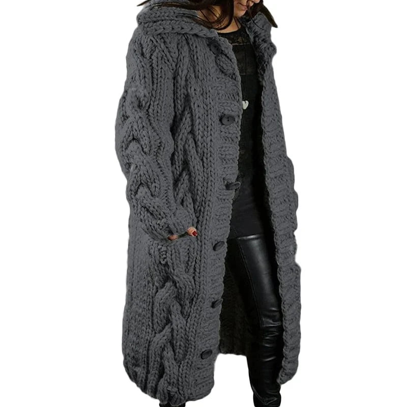Komfortabel tykstrikket vest - Emma