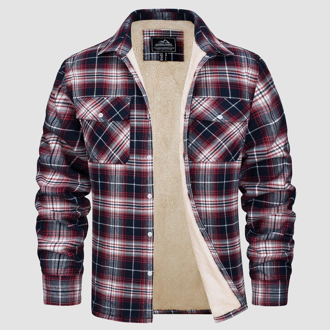 Komfortabel fleece-skjorte - Ruben