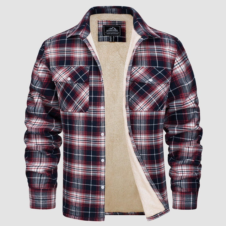 Komfortabel fleece-skjorte - Ruben