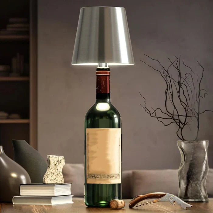 Bærbar LED-flaskelampe - GlowBottle