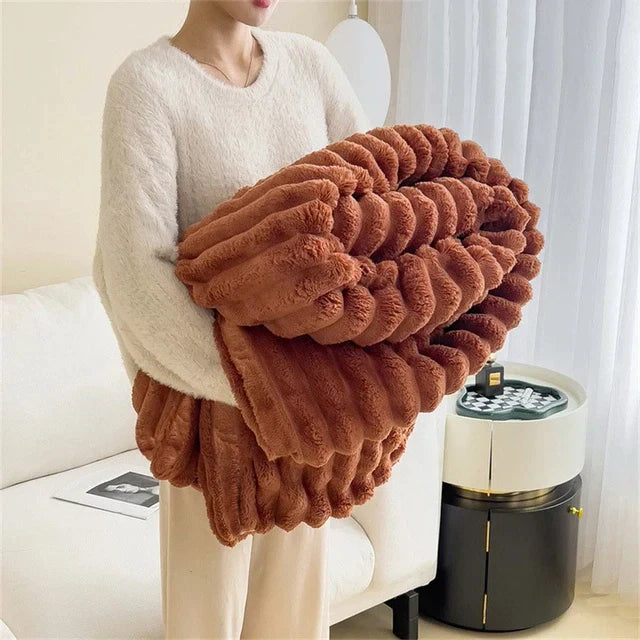 Luksus Komfort Tæppe - CozyWrap