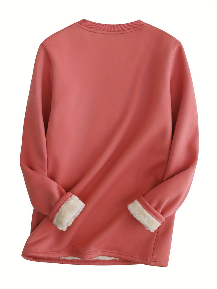 Komfortabel oversize damesweatshirt - Elina