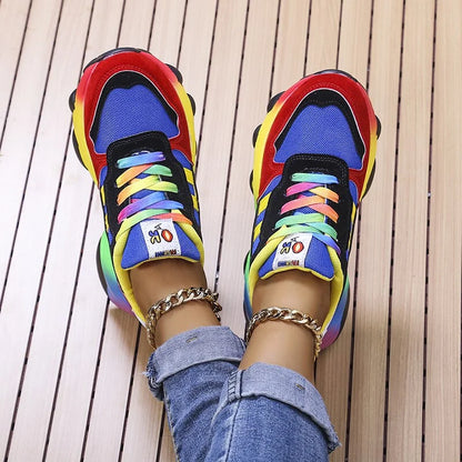 Farverige damesneakers – Solenya