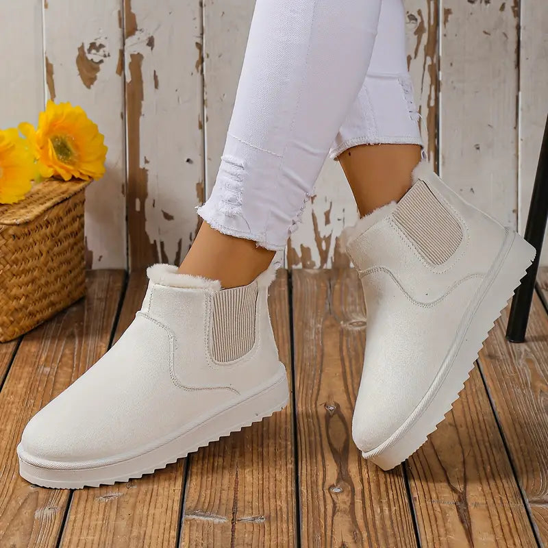 Comfy Termiske Slip-on Vinterstøvler - Sofia