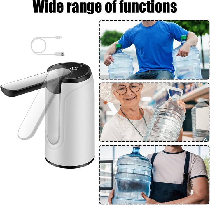 Bærbar USB genopladelig vanddispenser – Hydravo