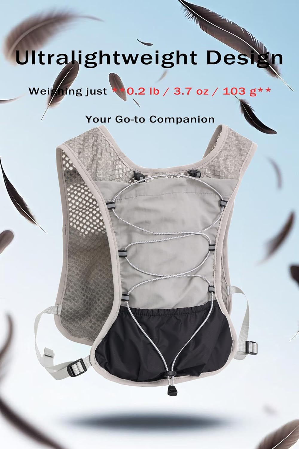 Ultra-Light Hydration Løbevest med 2L Vandblære – Dravien