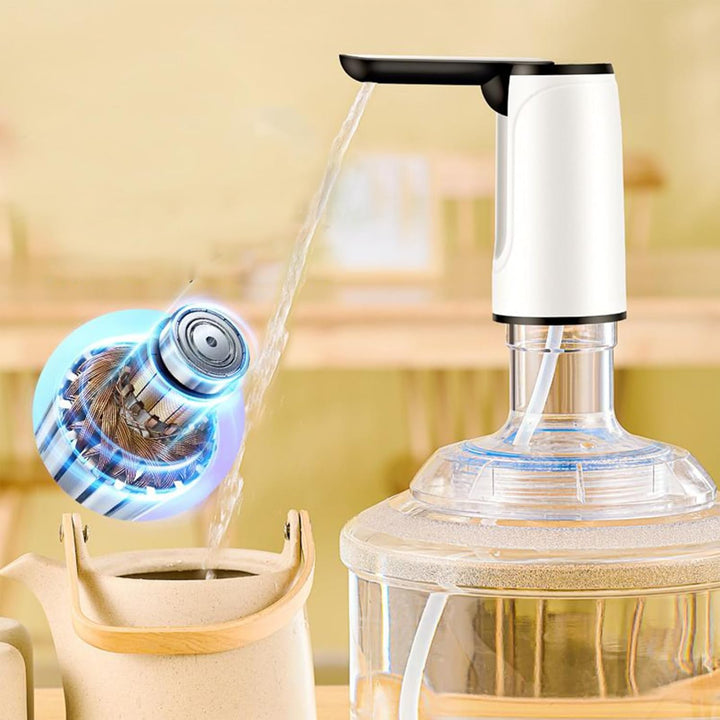 Bærbar USB genopladelig vanddispenser – Hydravo