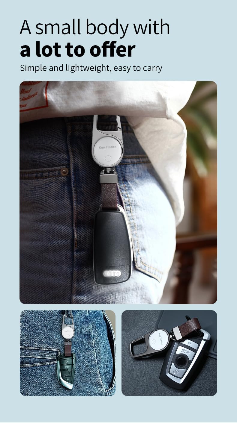 Smart Anti-Lost Locator Nøglekæde – Realtids Sporing