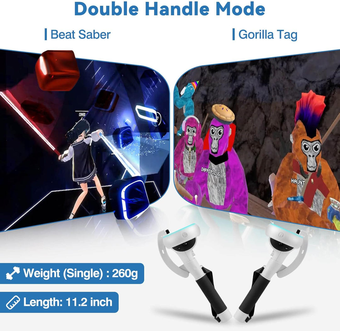 VR-controller forlængelser til Meta Quest 2 – Kynaro