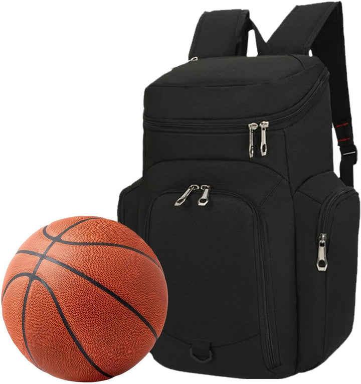 Herre Basketball Rygsæk – Stor 30L Sports Bag med Vandafvisende Bund – Draycor