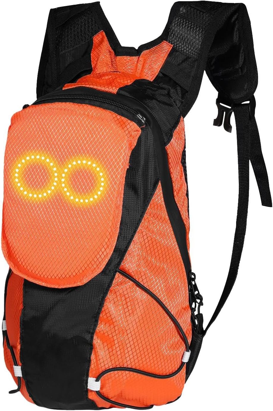LED Motorcykel Rygsæk – Luminøs Sikkerhedsglød Taske til Udendørs & Natridning – Lumaro