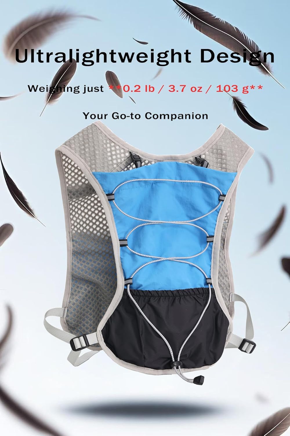 Ultra-Light Hydration Løbevest med 2L Vandblære – Dravien