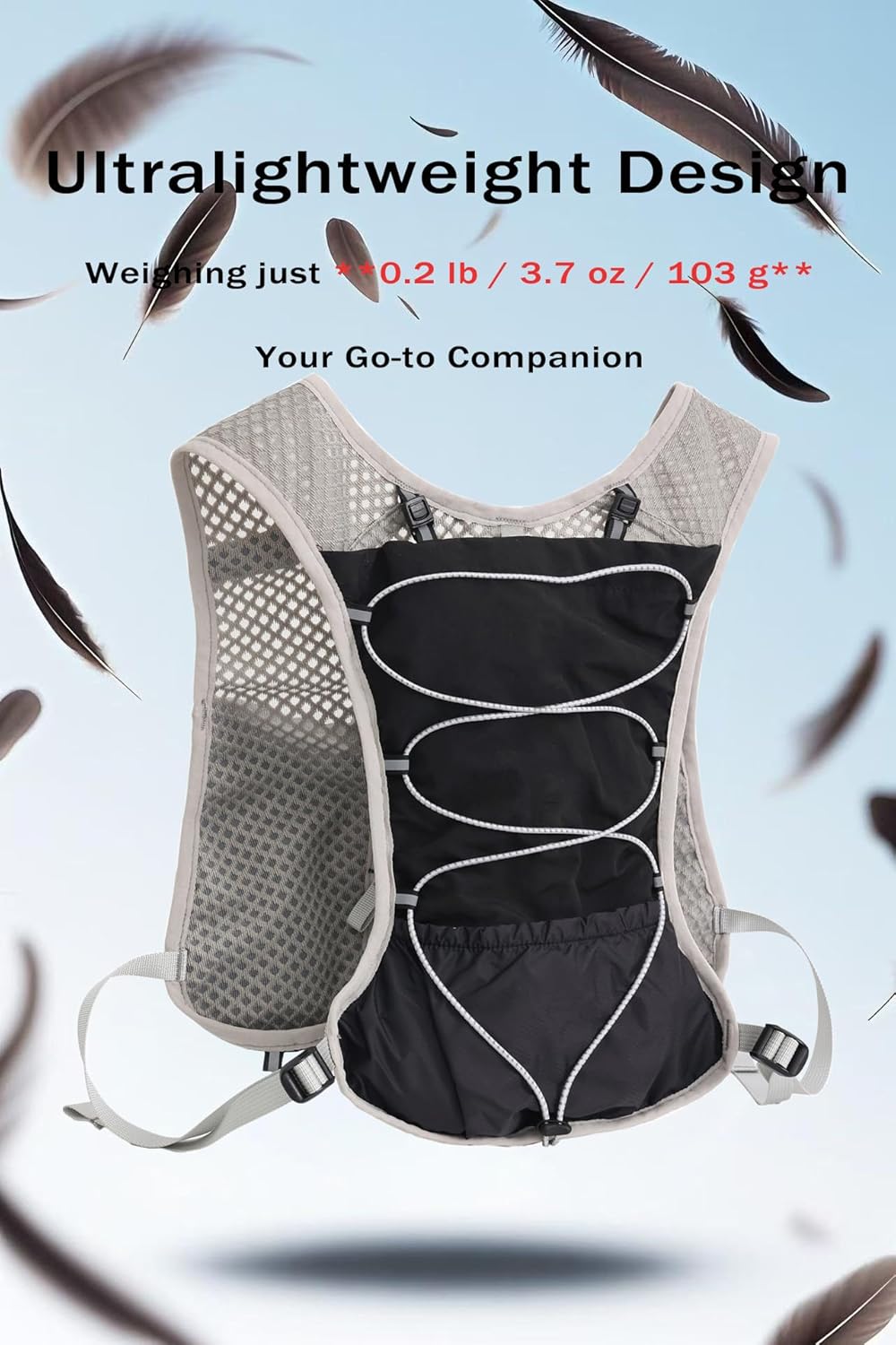 Ultra-Light Hydration Løbevest med 2L Vandblære – Dravien